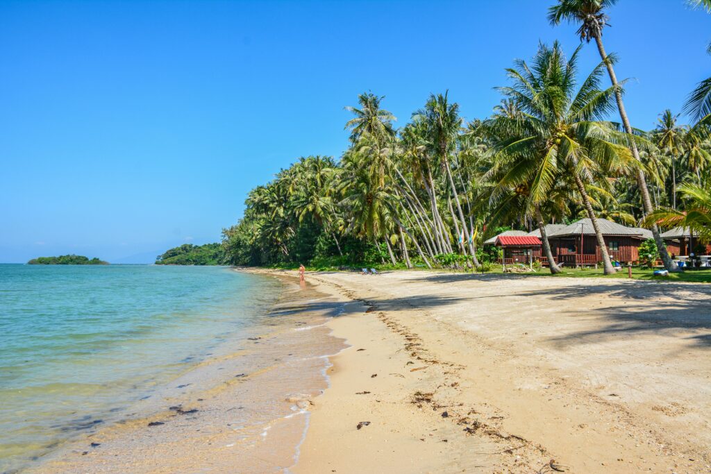 Koh Lanta beach in Thailand, a peaceful tropical island and affordable alternative to Bali for digital nomads