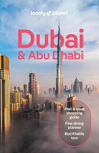 Lonely Planet Dubai and Abu Dhabi travel guide book cover