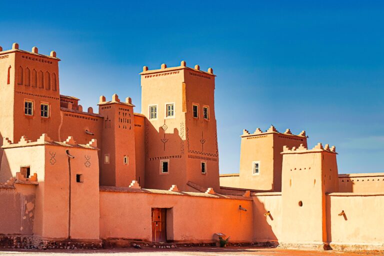 Traditional Moroccan architecture in Morocco, a popular country for expats and foreign residents
