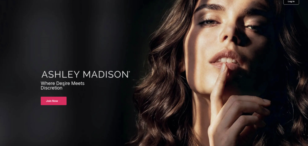 Ashley Madison dating platform featured in a comparison of casual dating sites