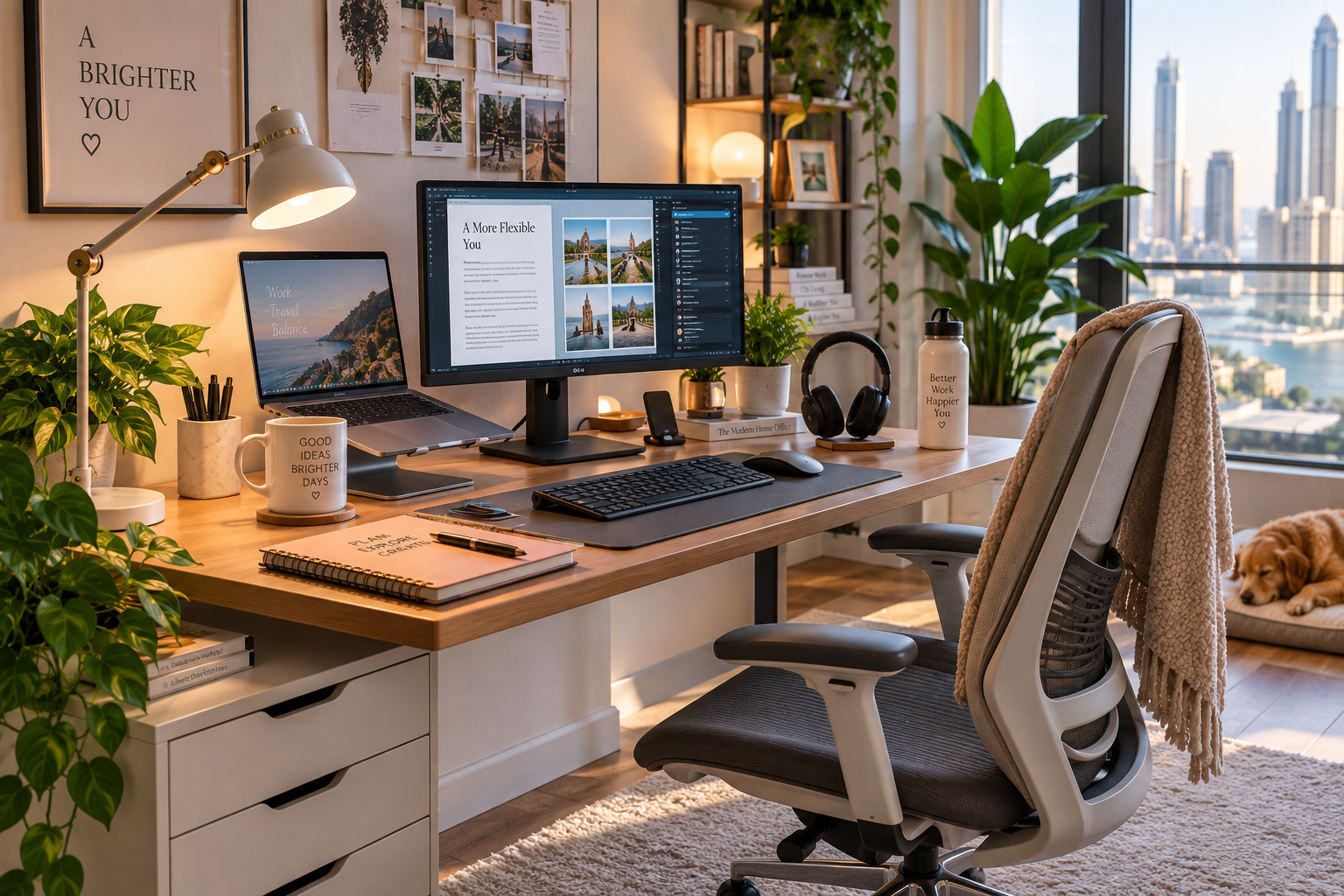How to set up a home office for remote work