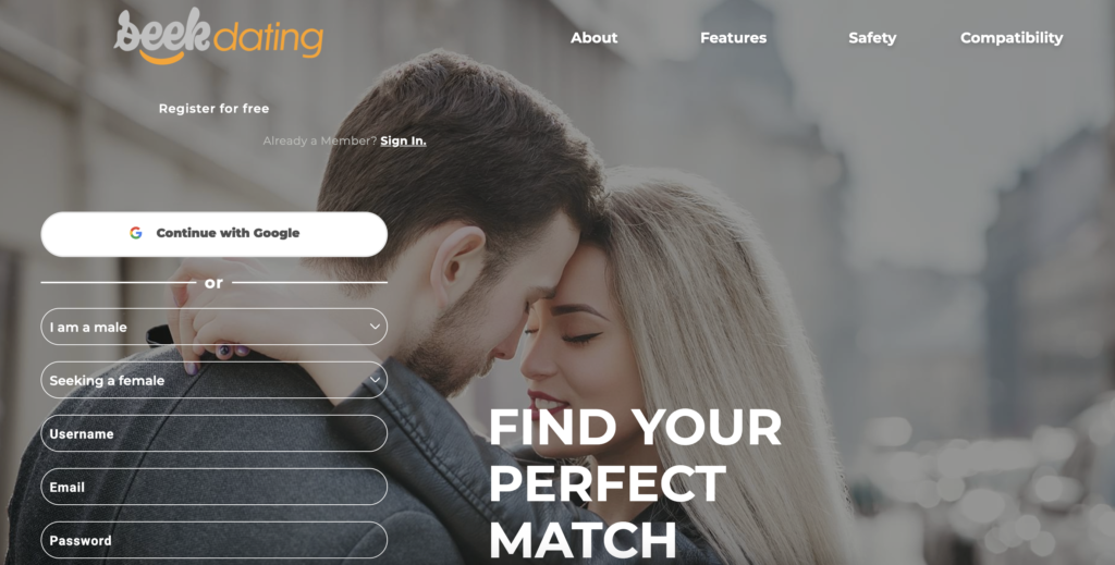 Seek Dating platform featured in a comparison of casual dating sites