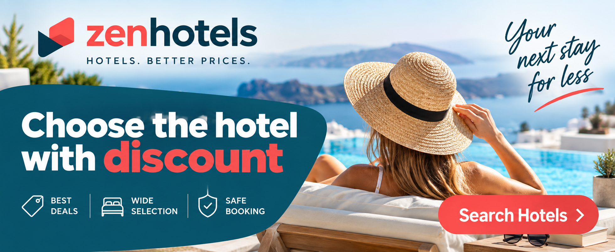 Find hotel deals with ZenHotels