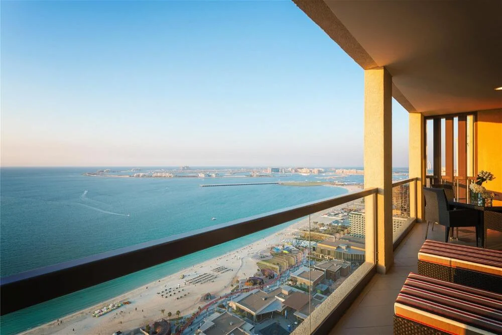 Sea view from Sofitel Dubai Jumeirah Beach in JBR