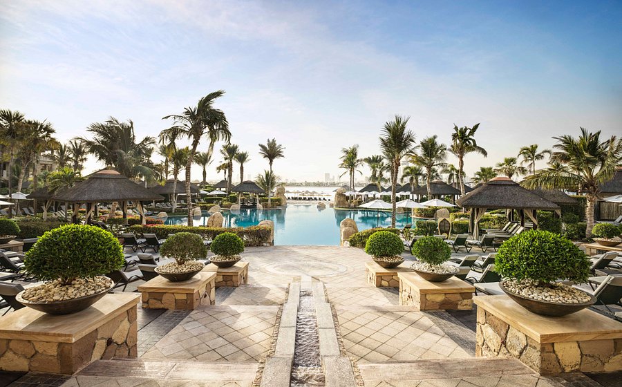 Sofitel Dubai The Palm resort pool on Palm Jumeirah