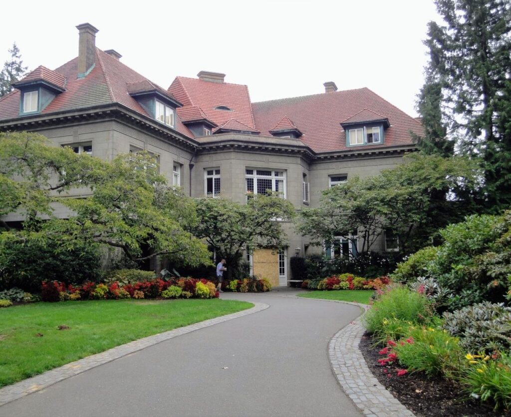 Pittock Mansion near Nob Hill in Northwest Portland, Oregon